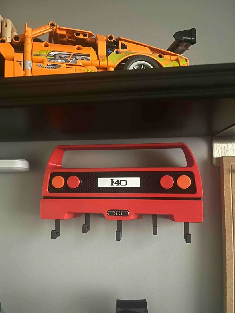 F40 Anahtar Askısı — müşteri fotoğrafı